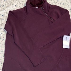 Women’s Athleta XL maroon cozy karma pullover